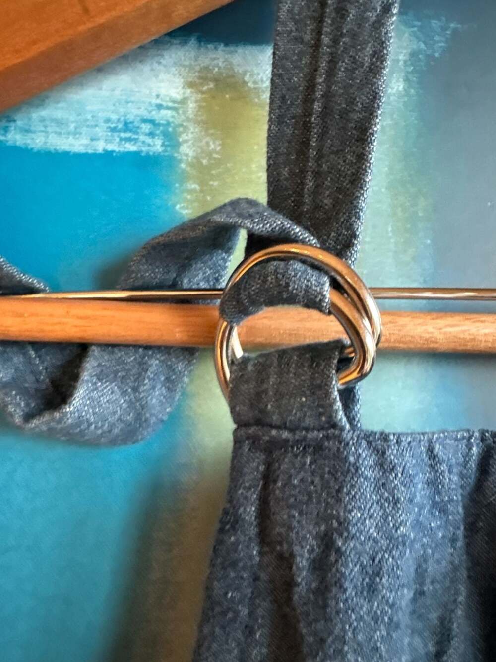 Williams-Sonoma Classic Chambray Denim Apron with Adjustable D-Ring Neck - Picture 3 of 7